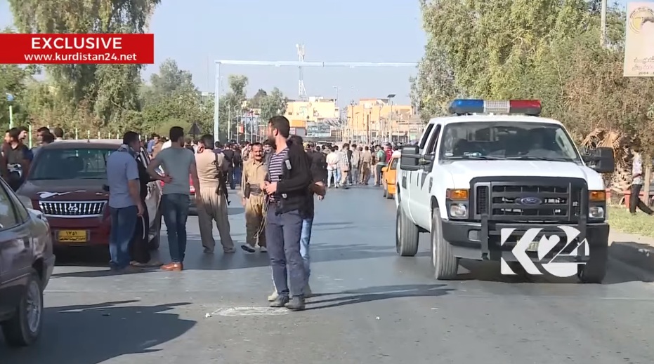 لقطات لكوردستان24 عن هجوم كركوك